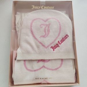 Juicy Couture Hat & Scarf Set